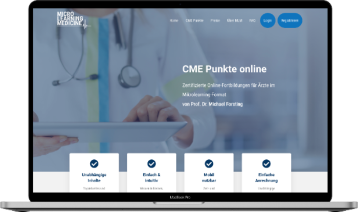 Microlearning-Medicine Website