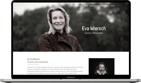 Autorin Eva Miersch Webdesign