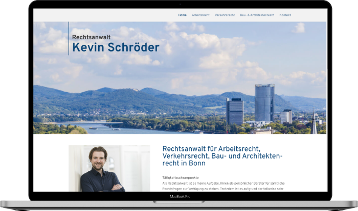 Rechtsanwalt Webdesign Köln
