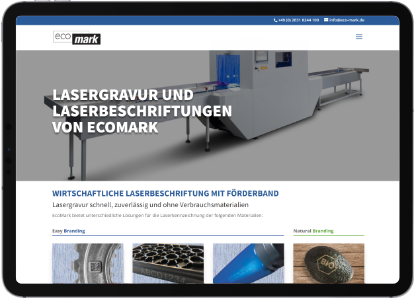 EcoMark GmbH iPad