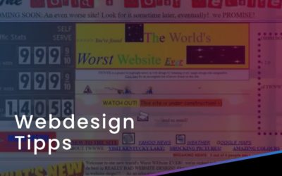 Webdesign Tipps vom Profi – 15 Dinge, die gutes Webdesign ausmachen